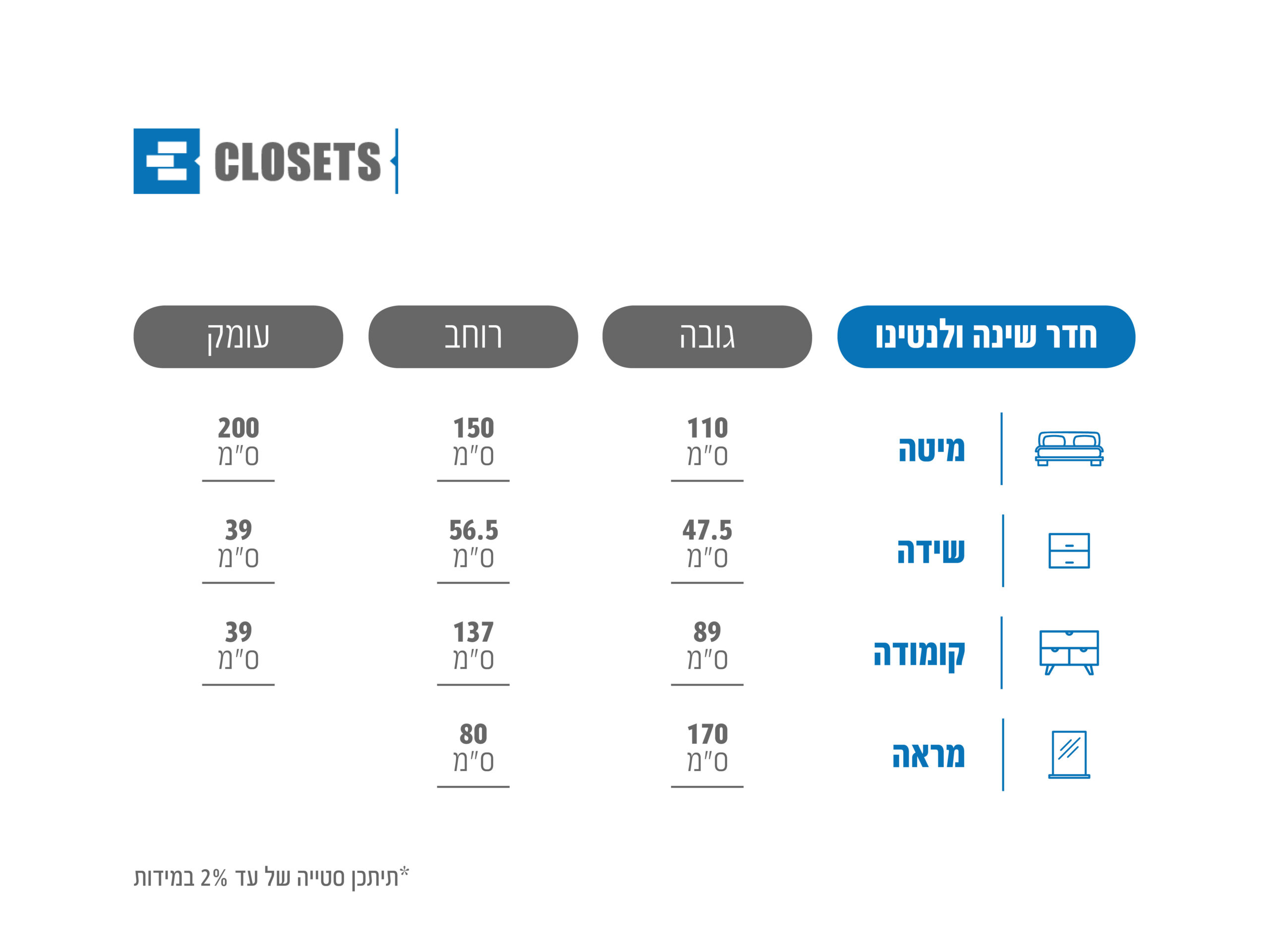 חדר שינה ולנטינו חדר שינה ולנטינו